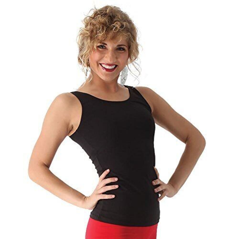 Dance Tank Body Wrappers  BWP272 Medium Adult Black  Jazz tap